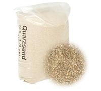 LoogCape Filter Sand 25 kg Quartz Sand for Pool, Whirlpool and Spa Sand Filter Systems, 0.5-1.0 mm Grain, Cleaning, Water Clarification, Accessories, Garden, Outdoor, Replacement Part