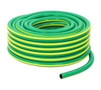 LoogCape Garden Hose 5-Layer Flexible 10 m Water Hose with 3/4 Inch Connector, UV-Resistant PVC Spiral Hose for Watering, Cleaning, Plant Care