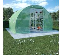 LoogCape Greenhouse 9 m² 300 x 300 x 200 cm with Ventilation and Stainless Steel Frame for Vegetables, Tomatoes, Herbs and Plants on Balcony, Patio or in the Garden, Weatherproof and Frost-Proof