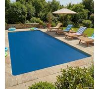 LoogCape High-quality solar pool cover, 549 x 274 cm, square with air chambers for efficient heating and protection against dirt, durable PE film for outdoor swimming pool, hot tub, above-ground pool