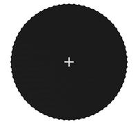LoogCape Jumping Mat Black for 3.96 m Round Trampolines, UV and Water Resistant Replacement Polypropylene Jumping Mat with Hooks, Suitable for Garden and Outdoor Use