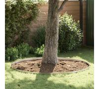 LoogCape Lawn Edging Silver 450 x 0.05 x 10 cm Stainless Steel Weatherproof Sturdy Flower Bed Border Flexible Lawn Edging for Garden Patio Outdoor