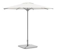 LoogCape Parasol Weight Plates, Pack of 4, Grey Granite, Triangular, 14 kg, Sturdy Ground Sleeve Base for Balcony, Patio, Garden, Camping, Beach, Porch