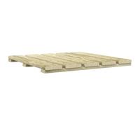 LoogCape Patio Tiles Pack of 30 Green 50 x 50 cm Weather Resistant Durable for Garden Patio Balcony Easy Care Square Design Impregnated Pine Modular Arrangement