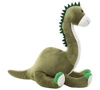 LoogCape Plush Cuddly Toy Brontosaurus Green Soft Stuffed Toy for Children from 36 Months, Ideal for Cuddling, Playing, Comforting and as a Sleep Aid in the Children's Room, Gift for Birth or