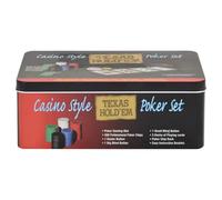 LoogCape Poker Chips Set of 200 with Case, Play Mat, Dealer Button and Card Decks for Texas Holdem, Blackjack, Roulette, Board Games for Party and Tournament in Germany