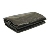 LoogCape Pool Cover Black 455 cm PE with Air Chambers, UV-Resistant Protective Tarpaulin for Swimming Pool, Winter, Garden, Patio, Outdoor, Heat Protection, Frost Protection, Leaves, Dirt, UV, Dust