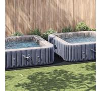 LoogCape Pool Floor Film, Black, 820 x 420 cm, Non-Woven Fabric Protective Mat for Outdoor Use, Durable, Weatherproof, Foldable, Robust, Ideal for Swimming Pools, Hot Tubs, Paddling Pools, Frame Pools