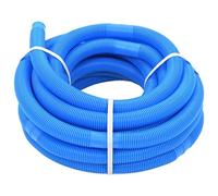 LoogCape Pool Hose, Blue, 32 mm, 15.4 m, Durable Water Care Hose for Pool Cleaning, Suction Hose, Filter System, Whirlpool, Pond, Swimming Pool Accessories, UV-Resistant, Separable