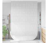 LoogCape Shower Roller Blind 140 x 240 cm with Starfish Pattern, Waterproof, Quick-Drying, Easy to Clean, with Mounting Material, Easy Assembly, Ideal as Splash Guard and Privacy Screen in the