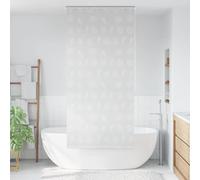 LoogCape Shower Roller Blind, 80 x 240 cm, Waterproof with Starfish Pattern, Quick Drying, Mounting Included, for Bathroom, Privacy Screen, Easy Care, with Pull Cord, Easy Assembly