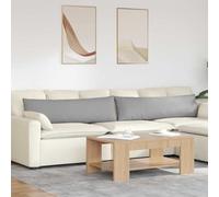 LoogCape Sofa Cushions Pack of 2 Cloud Grey, 145 x 40 x 20 cm Fabric, Removable Covers, Polyester Filling, for Sofa Bench Futon, Seat Cushion, Chair Cushion, Floor Cushion, Indoor