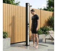 LoogCape Solar Shower with Shower Head Tap 40 L for Garden, Pool, Hot Tub, Swimming Pool, Spa, Jacuzzi and Hot Tub, Heating, Temperature Control, Foot Shower, Weather Resistant, Easy Assembly