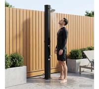 LoogCape Solar Shower with Shower Head Tap Black for Garden, Pool, Hot Tub, Swimming Pool, Spa, Jacuzzi, Hottub, Paddling Pool, Above Ground Pool, Easy Temperature Control, Solar Heated