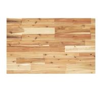 LoogCape Solid Acacia Wood Desk Top 100 x 50 x 4 cm with Oil Coating for Office, Worktop, Table Frame, Cable Management, Ergonomic Workplace, Durable, Weather-Resistant
