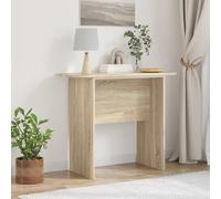 LoogCape Sonoma Oak Console Table 93 x 40 x 75 cm Wood Material Modern Hallway Table with Storage Space for Living Room, Entrance Area, Narrow Space-Saving Design, Durable Room Divider
