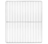 LoogCape Stainless Steel Cooking Grate 45 x 40 cm for Garden Patio Outdoor Camping, Durable BBQ Accessories with Heat Resistant Surface, Easy to Clean, for Meat and Vegetables, Weatherproof
