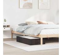 LoogCape Storage box with transparent top window, pack of 2, anthracite, space-saving, foldable with handles and double slider for order in the bedroom, bathroom or office