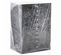 LoogCape Stretch Film 6 Pack Transparent 20 μm 50 cm x 150 m Durable PE Material Flexible Packaging Film for Warehouse Shipping Moving Protection in Home and Business
