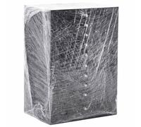 LoogCape Stretch Film Pack of 2 Transparent 17 μm 50 cm x 300 m Durable Resistant for Warehouse Shipping Moving Protection Suitable for Boxes Parcels and Packaging