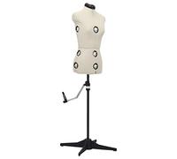 LoogCape Tailor's Dummy Adjustable Female Cream S Size 33-40, Fashion Designer, Clothing Store, Women's Clothing, Bust, Waist, Hips, Sturdy, Versatile, High Quality, Flexible, Practical