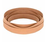 LoogCape Tan Leather Strap 200 x 3 cm Genuine Leather for Crafts, Furniture, Decor, Upholstery, DIY, Repair and Creative Projects, Durable Material, Multi-Use