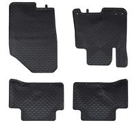 LoogCape TUCSON 2020 Black Car Floor Mats for TUCSON 2020 Rubber Non-Slip Durable Vehicle Interior Accessories Protective Mats for Boot and Footwell Easy to Clean Universal Fit