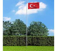 LoogCape Turkey Flag 90 x 150 cm Weatherproof Garden Flag with Brass Eyelets for Balcony Patio Yard Outdoor Decoration