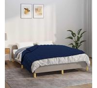 LoogCape Weighted Blanket, Blue, 120 x 180 cm, 5 kg Fabric with Even Weight Distribution, Breathable Cotton Fabric, Practical Inner Loops for Duvet Cover, Ideal for Peaceful Sleep, Comfort