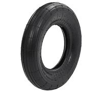LoogCape Wheelbarrow Tyres 3.50-8 4PR Rubber with Puncture Proof Construction for Heavy Duty Garden and Transport Carts, Easy to Assemble, Holds up to 120 kg