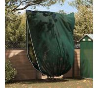 LoogCape Winter Protection for Plants, Set of 3, Green, 3.5 x 2.5 m, Non-Woven Fabric with Zipper, Drawstring, Durable, Reusable, Ideal for Garden, Patio, Balcony