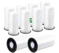 LOOHAOC 10-PACK Pods Hoover Bags Compatible with Henry Quick Stick Vacuum Cleaner/Hen100/HET 100 & Numatic NQ100,Microfiber Multilayer Filter