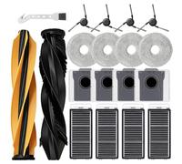 LOOHAOC 18PCS Replacement Parts Kit for Dreame L40S, X50, L50 & MOVA V50 | Compatible with Dreame X50 Ultra,X50 Master,L50 Ultra,L50 Pro Ultra,L40s Ultra,L40s Pro Ultra,D20 Plus,D20 Pro Plus,Aqua10