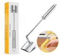 LOOHOI Corn Cob Stripper,Upgrade Stainless Steel Corn Stripping Tool,Fast Corn Peeler for Corn on the Cob Cutter Kernel Remover for Kitchen Dinner Room