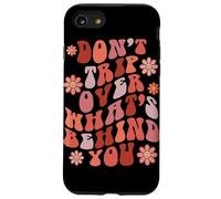 Look Ahead Not Behind You Retro Groovy Quote Case for iPhone SE (2020) / 7/8