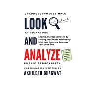 Look And Analyze: Shock & Impress Someone By Finding Their Outer Personality With Just Signature. Discover Your Outer Self