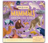 Look and Find Fold-Out Board Book - Mammals - Perfect for Children Aged 3 Years Upward (Nature Look & Find Board Books)