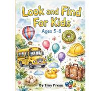 Look and Find For Kids: An Amazing Search and Find Activity Book for Kids Ages 5-8 | Fun Hidden Picture Puzzles with Answer Key