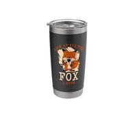 Look At All The Fox I Give Animal Pun Foxes Vixen Stainless Steel Insulated Tumbler