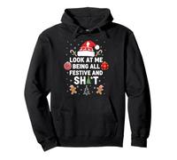 Look at me being all festive and celebrating the holidays Pullover Hoodie