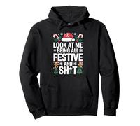 Look at me being all festive and celebrating the holidays Pullover Hoodie
