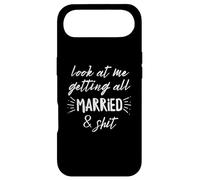 Look At Me Getting All Married & Shit Bride Wedding Case for iPhone Air