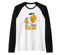 Look At That Man-Go Funny Fruit Lover Raglan Baseball Tee
