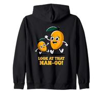 Look At That Man-Go Funny Fruit Lover Zip Hoodie