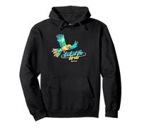 Look At The Birds Parrot Subtle Minimalistic Christian Tee Pullover Hoodie