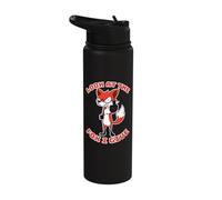 Look At The Fox I Give Funny Sarcastic Fox Stainless Steel Insulated Water Bottle