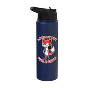 Look At The Fox I Give Funny Sarcastic Fox Stainless Steel Insulated Water Bottle