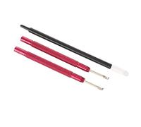 Look at The Hand Removator, Call Cleaning Pen Look at Hands Set Tool High Hardness Stable and Non Slip Matt Handle Versatile Use with Pad for Strip Replacement (Red Handle)