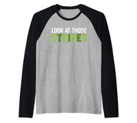 Look at Those Stripes Raglan Baseball Tee