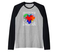 Look Beyond and See Someone Special Disability Awareness Raglan Baseball Tee